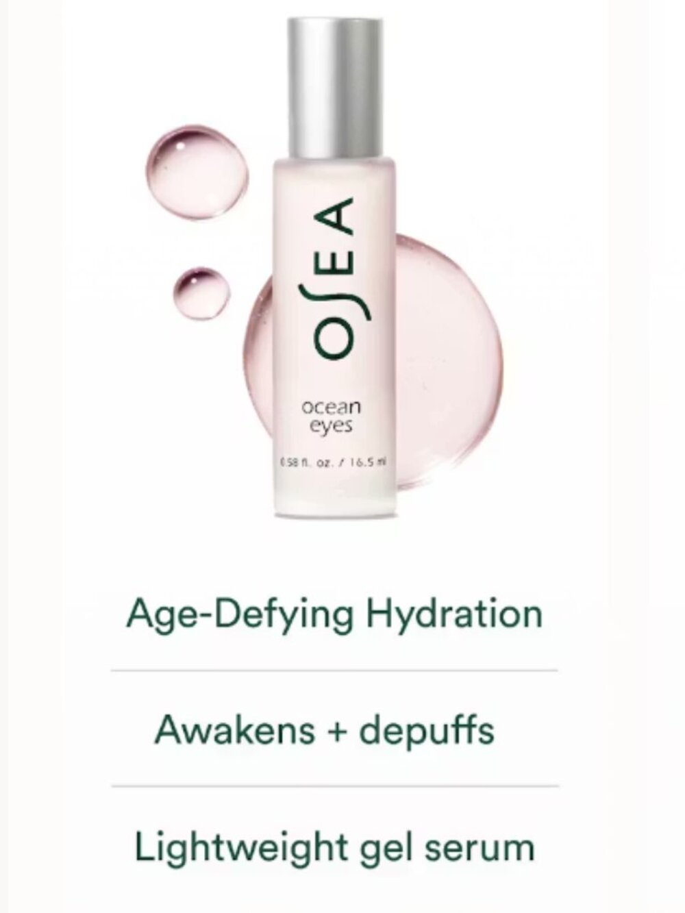 OSEA Ocean Eyes Age-Defying Eye Serum 0.58 oz
